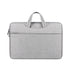 Waterproof Laptop Handbag - Large Capacity Shock-absorbing - Fits 14.1-15.4 Inches - Grey