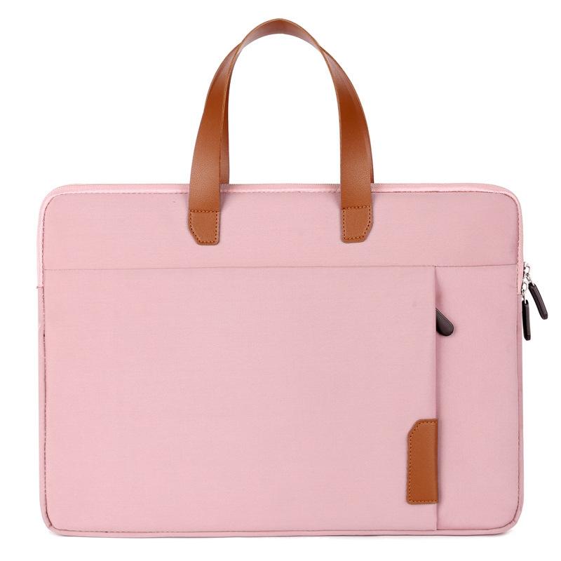 Lightweight Portable Laptop Liner Bag - Fits 14 / 14.6 Inch - Pink