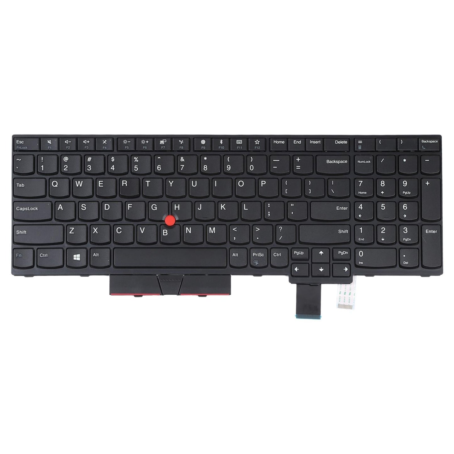 Lenovo Thinkpad T570 / T580 Keyboard with Trackpoint - Black us Version