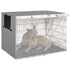 Outdoor Pet Cage Cover - Waterproof & Dustproof - 79x50.8x53cm - Grey