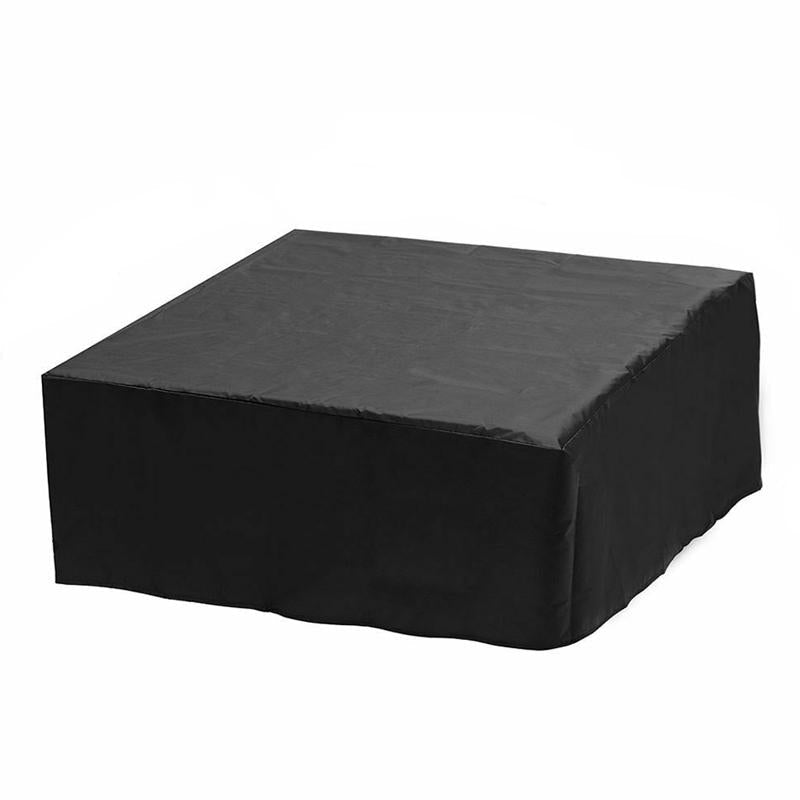 Waterproof & Dustproof Protection Cover for Bathtub Pool Table & Chair - 220x220x85cm - Black
