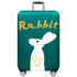 Protective Cover for Trolley Luggage - Durable and Dustproof - Large Size - Rabbit - L