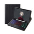 Bluetooth Keyboard Leather Case For Ipad Air / Pro 11 - Touch Pad Backlight Pen Slot - Black