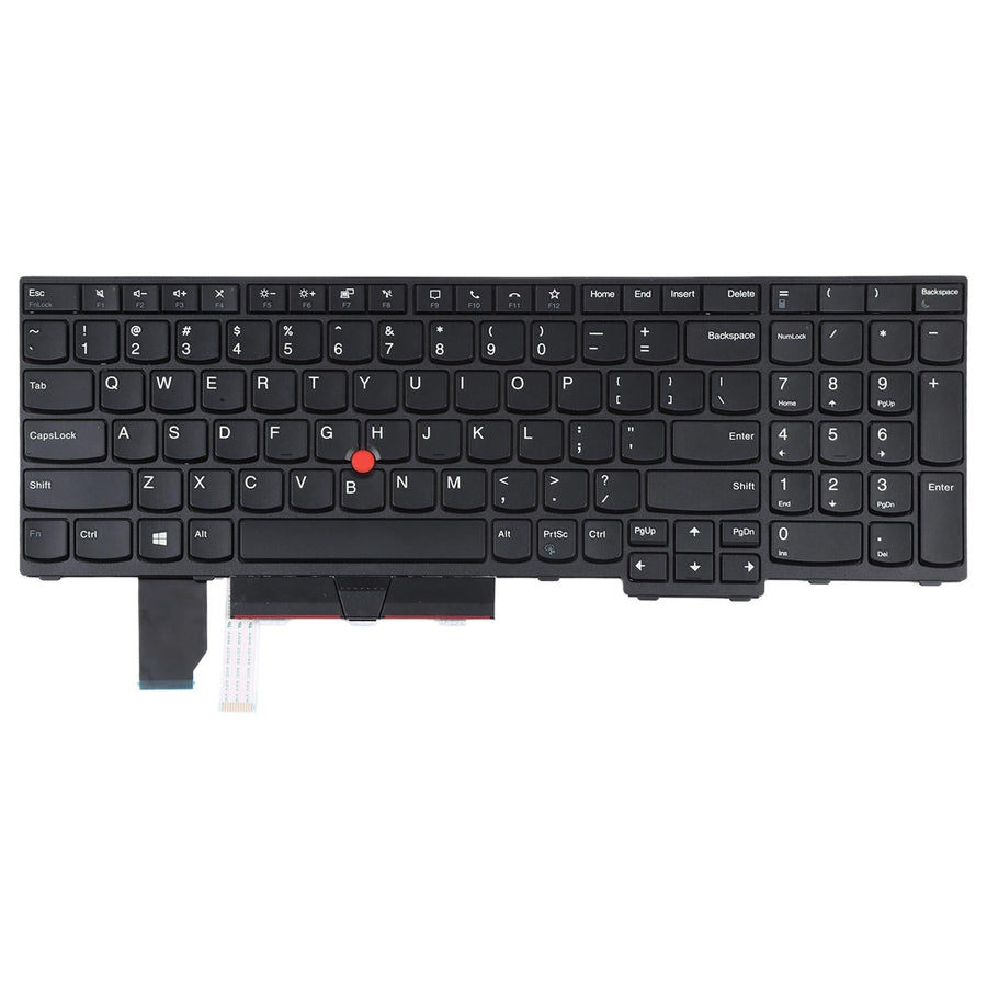 Lenovo Thinkpad P15v / L15 Keyboard with Pointing - Black us Version
