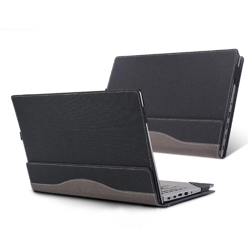 Protective Leather Laptop Case - Anti-Fall - Dark Blue - For Lenovo V15 G2 Alc / Itl / Ijl