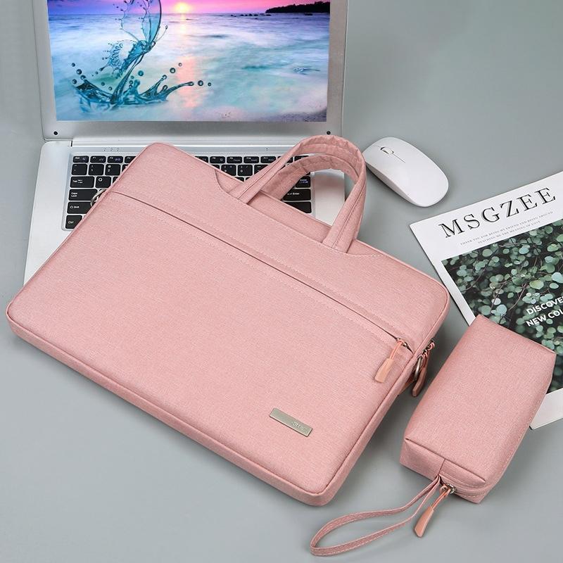 15.6 Inch Inner Bag with Power for Handbag and Laptop - Pink