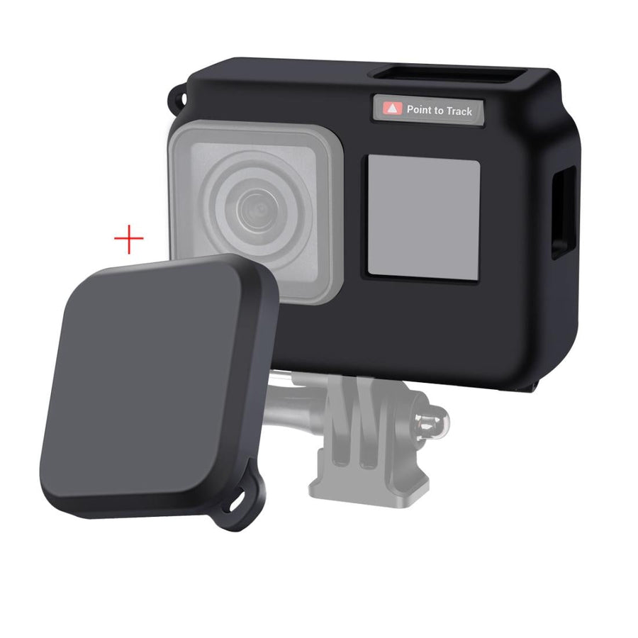 Silicone Case with Lens Cap for Insta360 one r - Shockproof