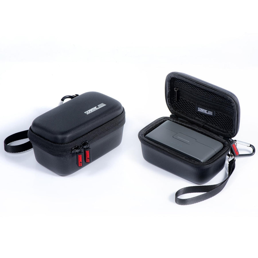 Portable Diamond Texture Carry Case with Carabiner and Strap