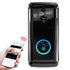 Smart Wifi Video Doorbell With Night Vision & Motion Detection - 2-Way Intercom - 32Gb Sd Card - Black