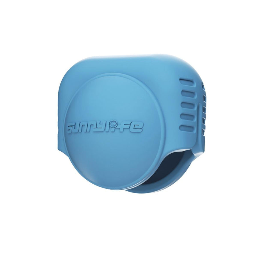 Silicone Shockproof Case and Lens Cover for Insta360 X4 by Sunnylife - Blue - Lens Cover