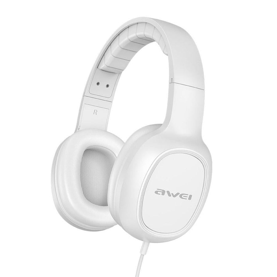 3.5Mm Stereo Wired Headset For Awei Gm-6 - White