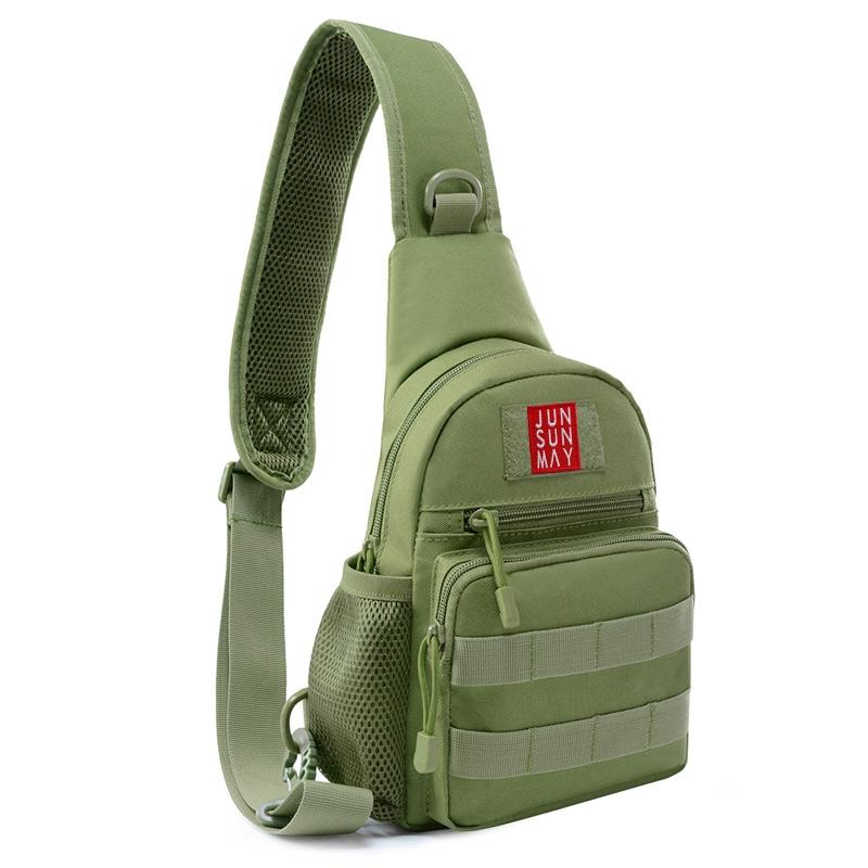 Waterproof Crossbody Chest Pack For Outdoor Sports Lightweight & Durable - Army Green