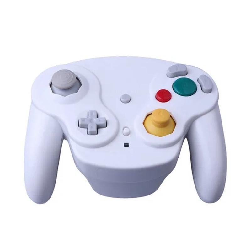 Wireless Gamepad for Wii and Ngc - 2.4g Compatible - White