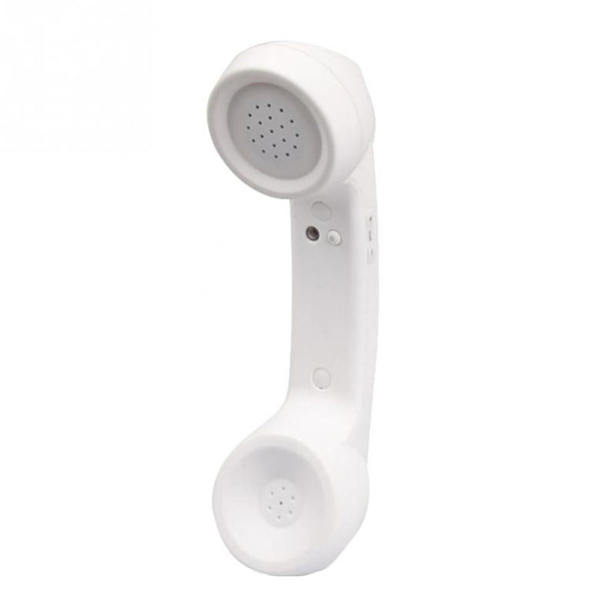 Retro Bluetooth Wireless Microphone for Mobile Phones - White