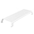 White Monitor Riser Bracket - Space-saving