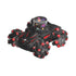 Stunt Remote Control Car with 2.4g Magic Projection - Colourful - Black Red