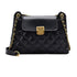 Versatile Rhombic Chain Crossbody Bag For Women - Black