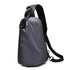 Versatile Crossbody Chest Bag For Casual Or Sports Use - Gray