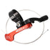 Telescoping Bike Pipeline Control Switch - Black Red