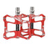 Aluminum Bicycle Pedals Riding Foot Accessories - Red