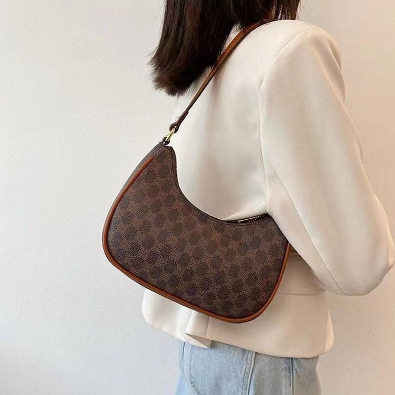 Versatile Pu Leather Tote Bag For Women - Coffee