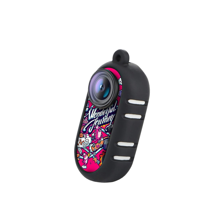 Insta360 Go 3 Silicone Case with Cooling Skin and Neck Strap - Black