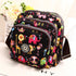 Waterproof Nylon Multilayer Crossbody Bag For Women - Animal Pattern