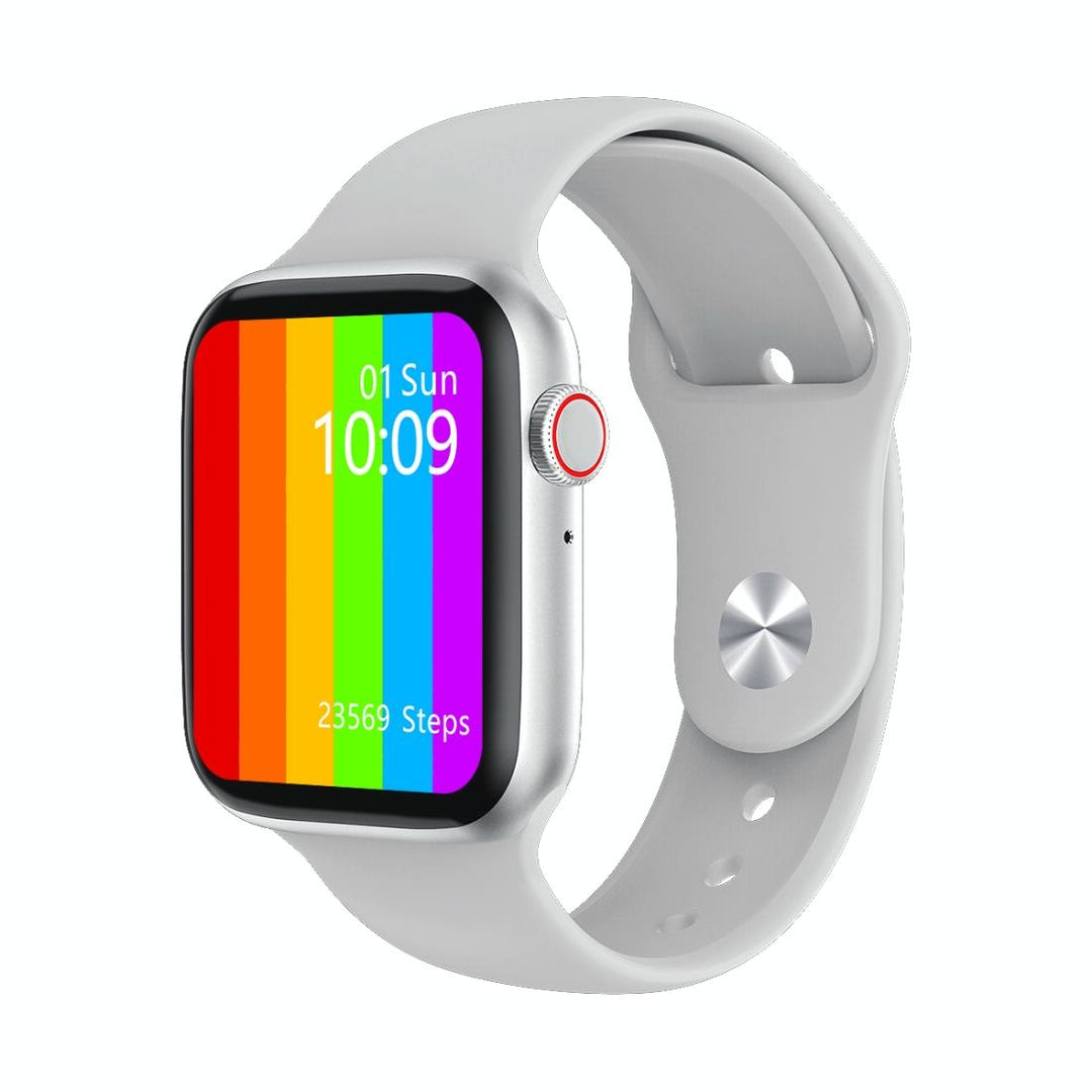 1.75 Inch Ips Smart Watch Waterproof Temp / Heart / Bp / Sleep Monitoring - White