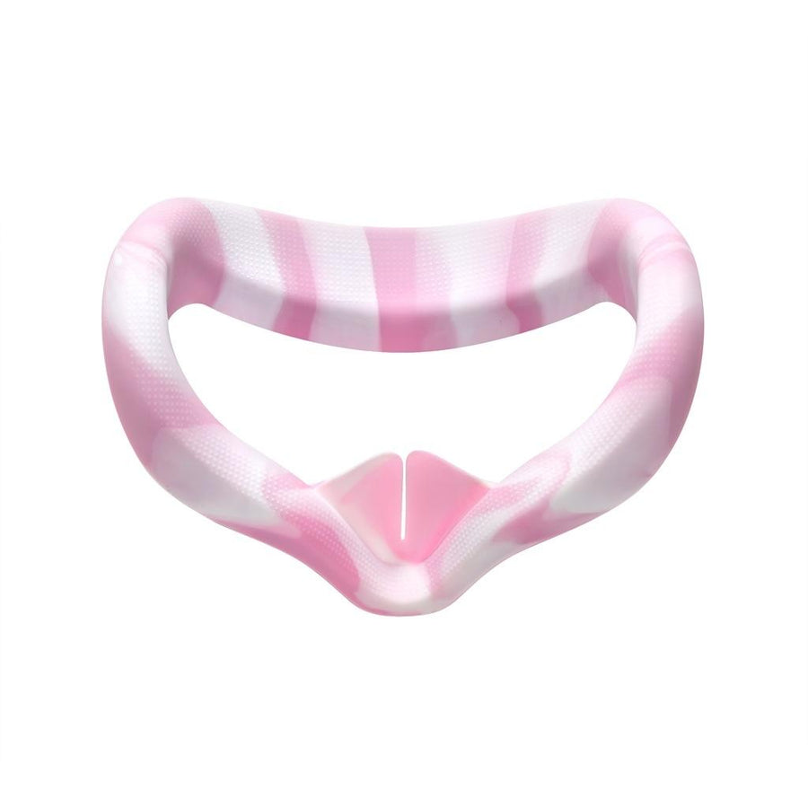 Silicone Vr Eye Cover for Oculus Quest 2 - Anti-sweat - White Pink