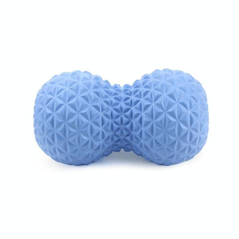 Deep Muscle Relaxation Peanut Ball For Plantar Fascia And Cervical Acupoints - Blue