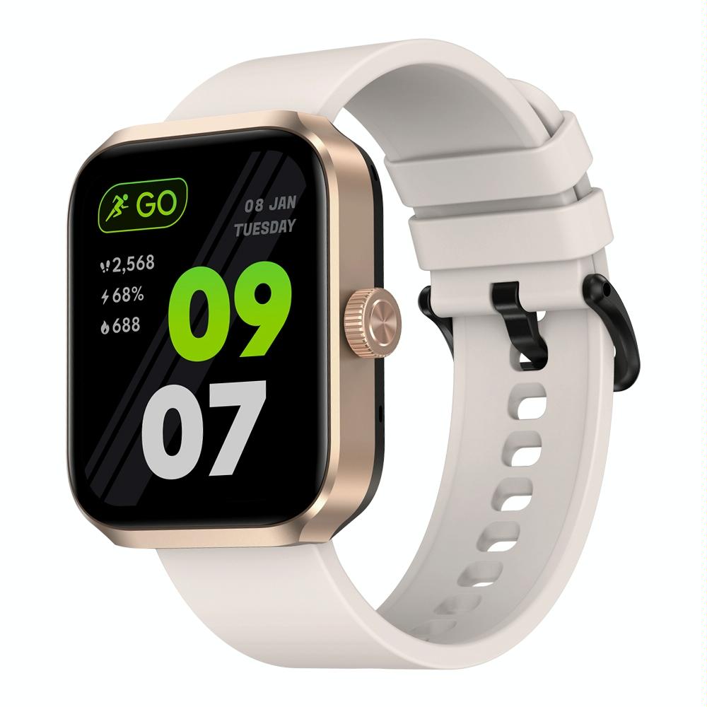 Stylish 1.78 Inch Gps Smart Watch With Bluetooth Calling Heart Rate & Blood Oxygen - White