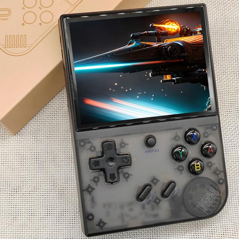 Handheld Game Console With 3.5 Ips Screen - Hdmi Tv Support - 64Gb / 128Gb - Transparent Black - 64Gb