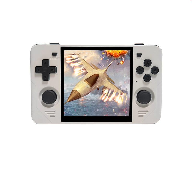 Rgb30 4 Inch Ips Screen Handheld Game Console Built In Wifi＋Bluetooth 16Gb & 128Gb Black - White - 16Gb+64Gb