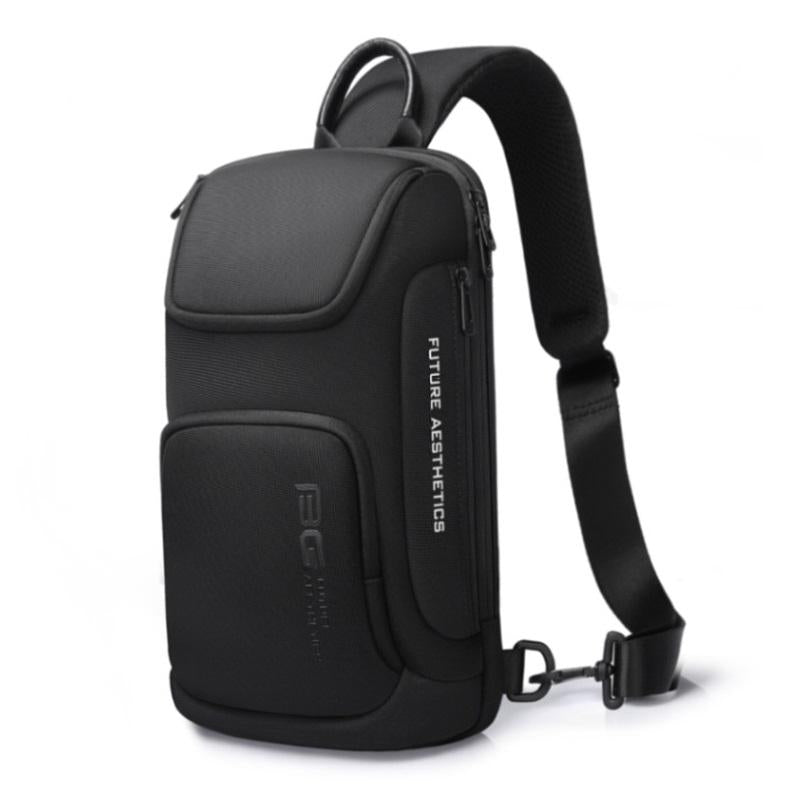 Lightweight Men Crossbody Bag For Business Essentials - Black
