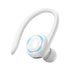 Wireless Hanging Ear Sports Earphone with True Sound - White