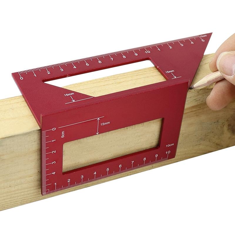 Multi-function T-shaped Marking Gauge for Woodworking - Aluminum Alloy