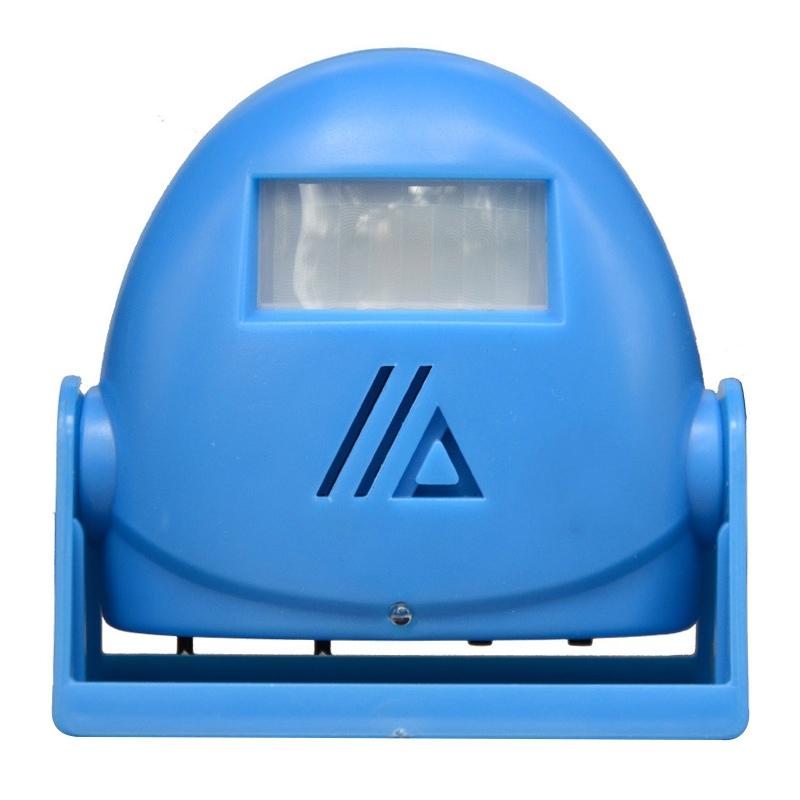 Smart Wireless Doorbell With Motion Sensor And Voice Prompt - Blue
