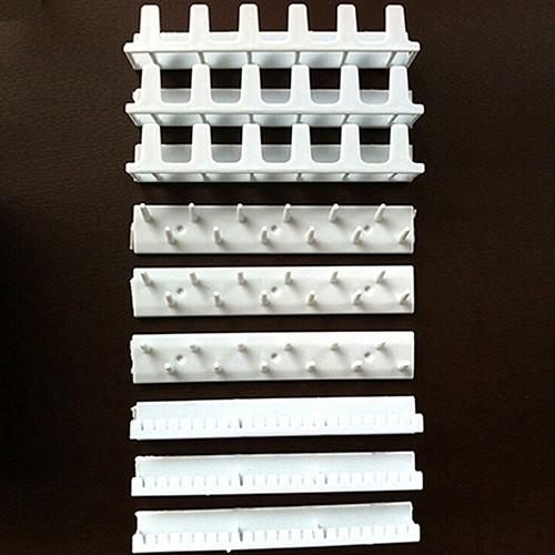 9 Piece White Adhesive Wall Jewelry Hooks