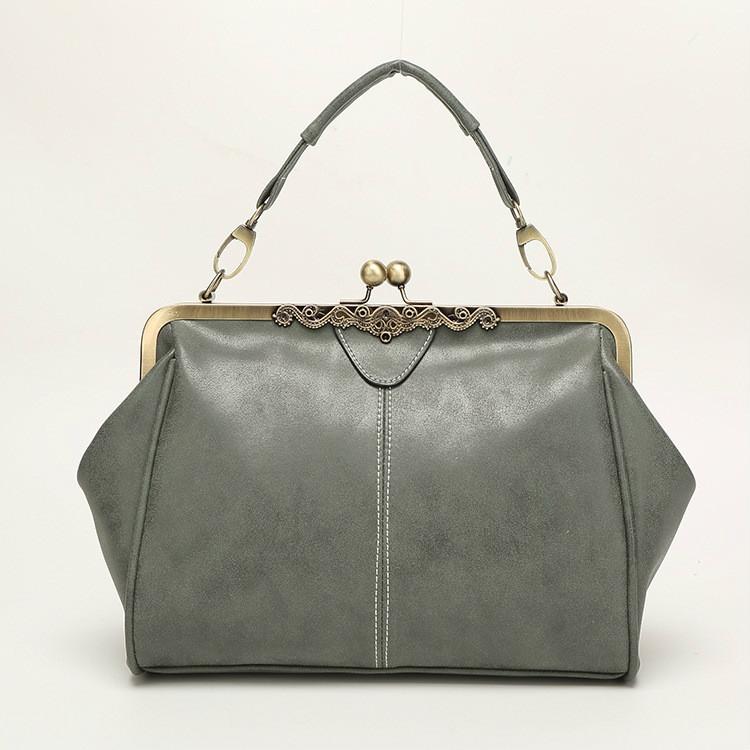Retro Shoulder Bag For Women Messenger Style - Green