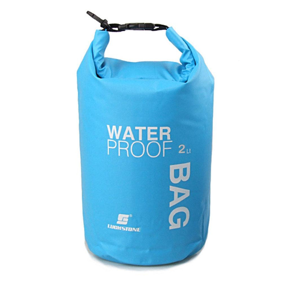 Waterproof Swimming Bag Scratch Resistant Wear Resistant Outdoor Ready - Blue