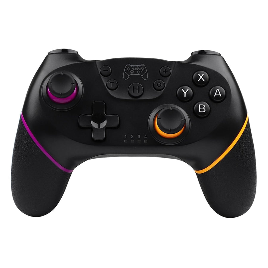Macro Wireless Pro Controller with Wake-up Function - Purple Orange