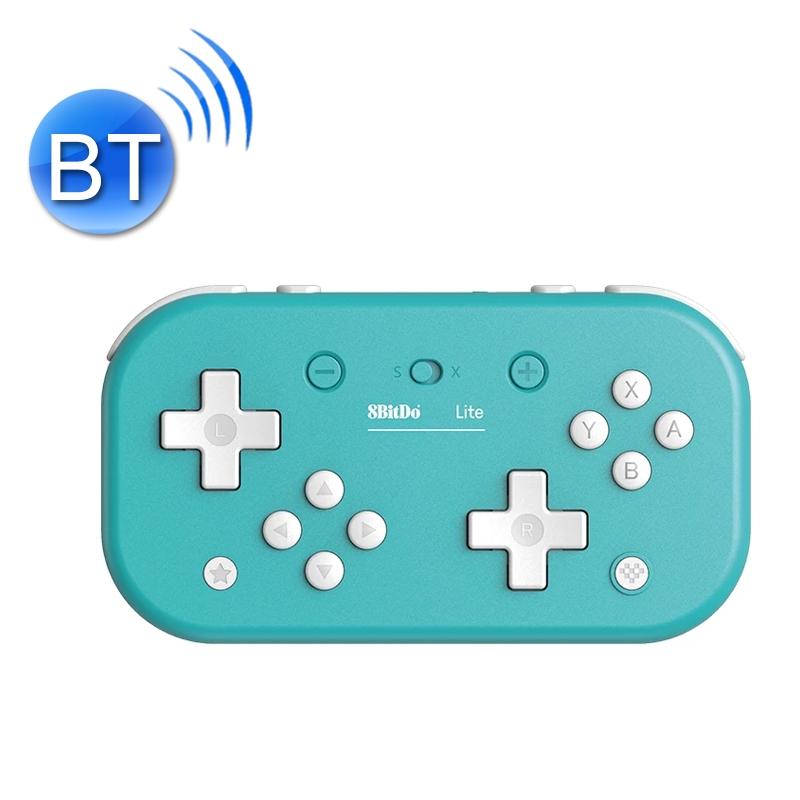 Portable Bluetooth Gamepad for Switch / Pc - 8bitdo Lite Mini - Blue