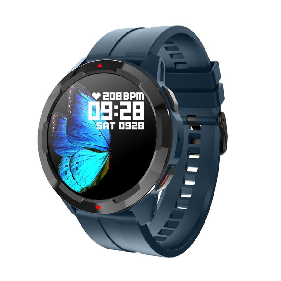 1.32 Inch Tft Screen Smart Watch Support Bluetooth Call & Alipay - Blue