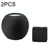 Protective Cloth Cover for Homepod Mini Speaker - Set of 2 - Black