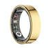 Smart Ring With Heart Rate Blood Oxygen Sleep Monitoring & Sports Modes - Size 10 - Gold