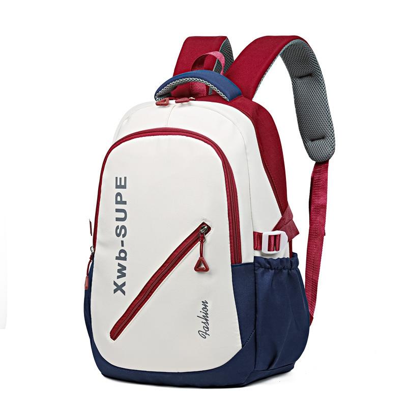 Adorable Junior High Backpack For Travel - Red