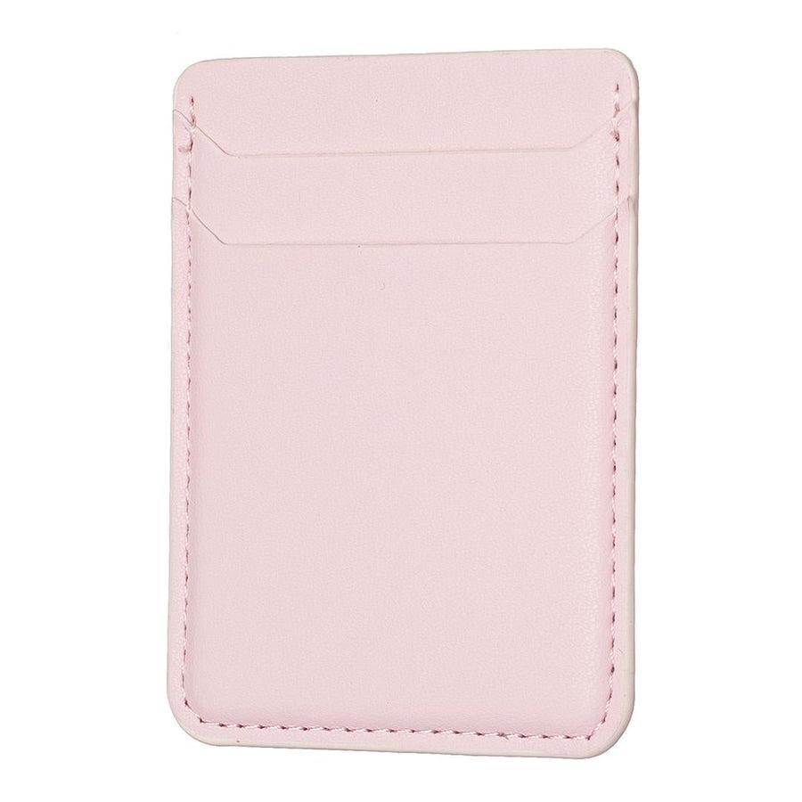 R20 Texture Card Bag Back Sticker For Mobile Phones - Pink