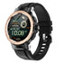 Waterproof Smart Watch With Colour Screen - Ip68 - Gold