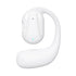 Black Yj77 Bluetooth 5.2 Ear-mounted Bone Conduction Headset for Left Ear - Left Ear White