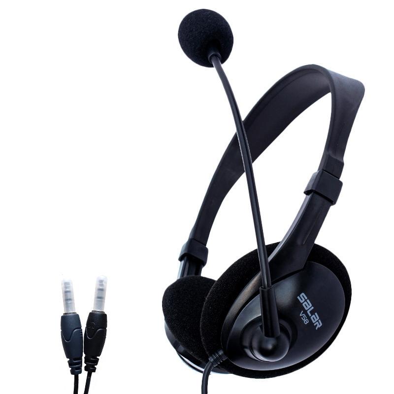 3.5Mm Gaming Headset With Microphone - Dual Plug